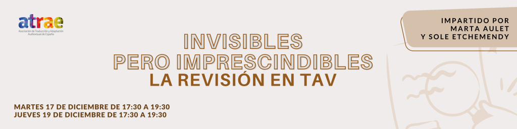 Banner taller de revisión en TAV diciembre 2024